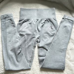 Gymshark Flex High Waisted Leggings - Gray/Black